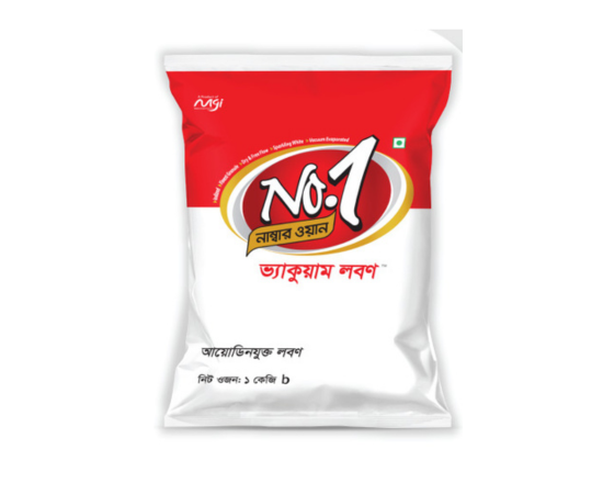 No.1 Salt লবণ 1Kg, Code 329
