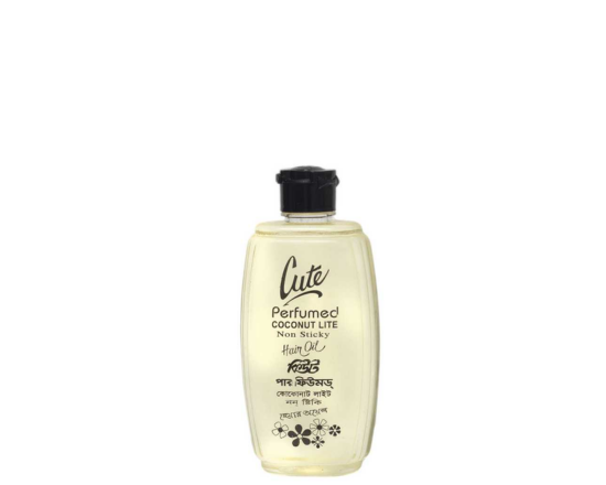 Cute perfumed Coconut Hair Oil (কিউট সুগন্ধি তেল)-160ml Code