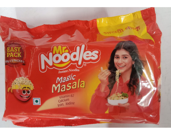 Mr. Noodles Magic Masala 8pack 400g, Code 1219