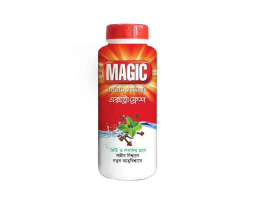 Magic Extra Fresh Tooth Powder-50g