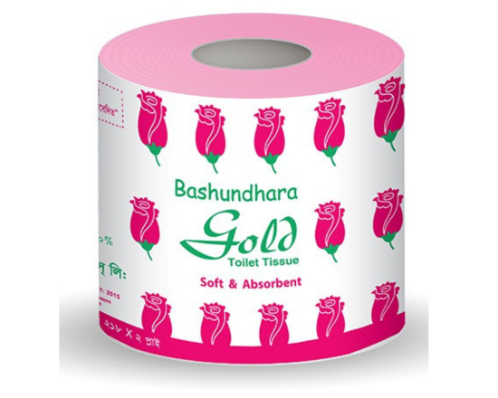 Bashundhara Toilet Tissue (Gold)