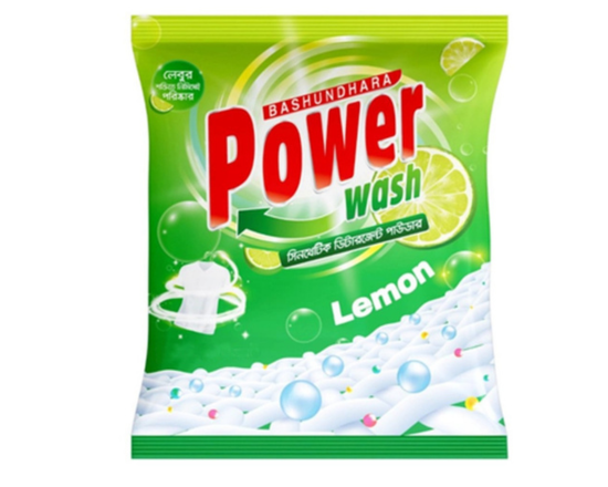 Bashundhara Power Wash Detergent Lemon 1kg
