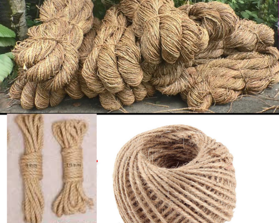 Jute Rope পাটের রশ্বি 1kg-160