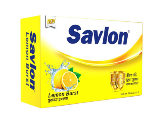 Savlon Soap Lemon Burst 100g, Code 58.339