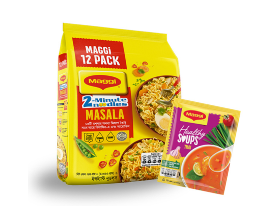 MAGGI 2-Minute Noodles Masala 12Packs 744gm