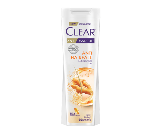 Clear Shampoo Anti Hairfall  330ml, Code